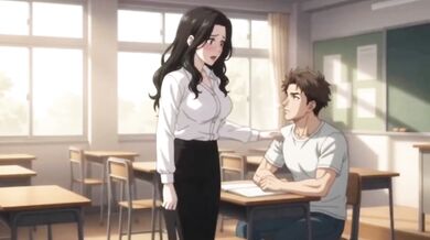 Hot Teacher Sex Deal With Student For Remain Silent Creampie