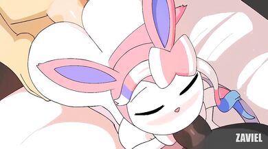 Eeveelution gangbang ahegao fuck animated furry