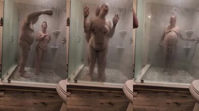 Mature Milf Destroyed Gushing BBW Amateur Shower