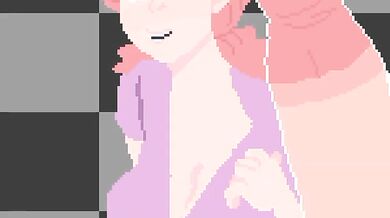 MILF Big Tits Big Ass Ready To Fuck Pixel Art Timelapse Destroyed Gushing