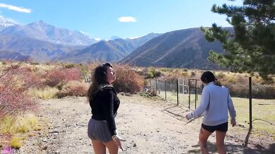 Sunlit Mountains Threesome With Best Friend Destroyed Gushing Choked Deep