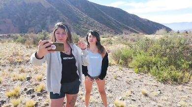 Sunlit Mountains Threesome With Best Friend Destroyed Gushing Choked Deep