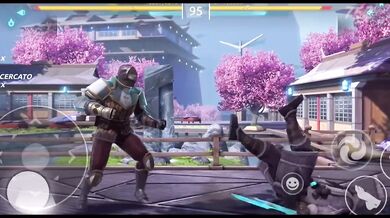 Cartoon Amateur Fighter Destroyed Gushing Choked Gaming Gameplay