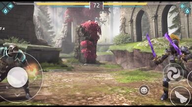Cartoon Amateur Fighter Destroyed Gushing Choked Gaming Gameplay
