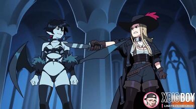 Animated Cartoon Witch Destroyed By Hunter Hentai HD Porn