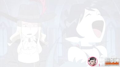 Animated Cartoon Witch Destroyed By Hunter Hentai HD Porn