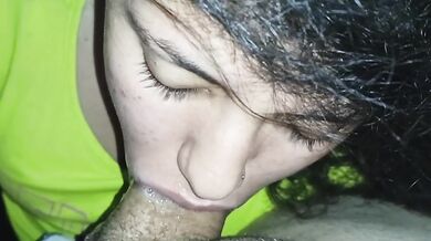 Insane Slo Mo Deepthroat Destroyed Gushing Spit Blowjob POV HD