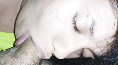 Insane Slo Mo Deepthroat Destroyed Gushing Spit Blowjob POV HD