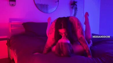 Destroyed Femme Gushing Choked Rough Hard Fast Fuck Masc Lesbian Dildo Cumming Married Couple Real Amateur