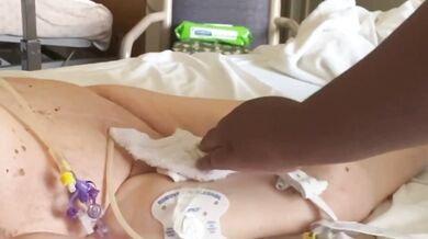 Disabled Guy Destroyed By Caregiver Handjob Cumshot In Nursing Home