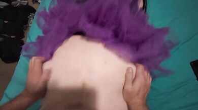 Halloween Fuckmeat Dressed As A Whore So I Used Her For Rough Ass To Pussy and Anal Gaping
