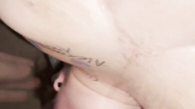 Cheating MILF mom destroys neighbor with extreme deepthroat gagging and thick curvy white ass