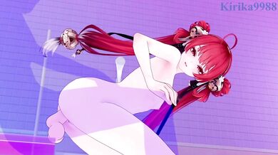 Suoming Destroyed Meichou With Rough Cumshot At Love Hotel