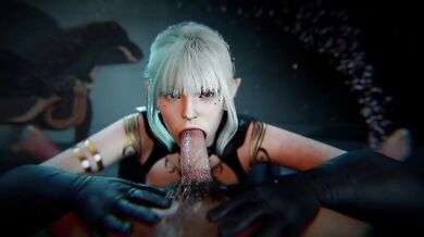 Elven BlowJob Destroyed Gushing Animation Sex Blender Cartoon Exclusive HD Uncensored Verified Amateur