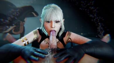 Elven BlowJob Destroyed Gushing Animation Sex Blender Cartoon Exclusive HD Uncensored Verified Amateur