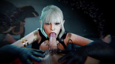 Elven BlowJob Destroyed Gushing Animation Sex Blender Cartoon Exclusive HD Uncensored Verified Amateur