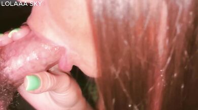 Horny Latina Hot Milf Mom Close Up Blowjob Squirt
