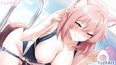 Gravel Big Tits Swimsuit Blowjob Hentai Animation By Egg2Art