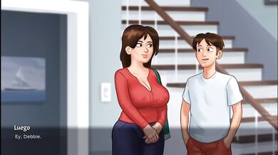 Summer Time Saga Remake Spanish Part 7 Kissed Debbie Until He Came Gushing Destroyed Heart