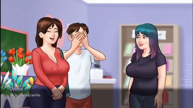 Summer Time Saga Remake Spanish Part 7 Kissed Debbie Until He Came Gushing Destroyed Heart