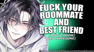 Amateur Bi Threesome Cock Destroyed Gushing Best Friend Roommate