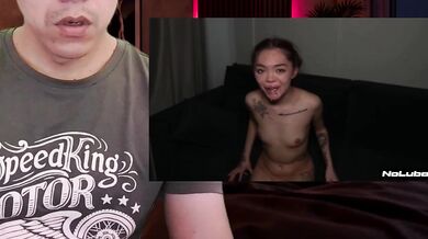Teen Skinny Girl Gets Destroyed With Intense Fuck And Creampie Cumshot