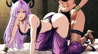 Elf Girl Succubus Lesbian Strapon Femdom Hentai Ai
