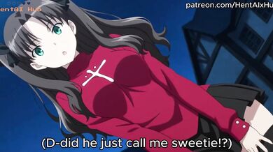 Rin Tohsaka Destroyed Gushing Creampie NTR By Bully Doggy Style Mating Press