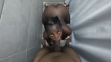 Stepdad Deepthroat Shower Scene Horny Girl Naked Together Best Ever Blowjob On All 4s Sloppy Head Bathroom Stepdaughter