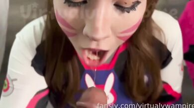 DVA cosplay destroyed gushing choked bbc interracial pawg latina amateur pov