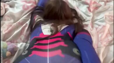 DVA cosplay destroyed gushing choked bbc interracial pawg latina amateur pov
