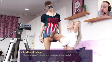 Game Sins of Lust House of Secrets Blonde With Big Tits Squirts on Floor From Big Cock