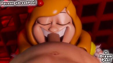 Miss Delight Destroyed By Big Tits Blowjob Hentai Cumshot Poppy Playtime xDreamPool
