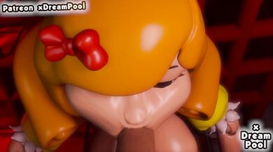 Miss Delight Destroyed By Big Tits Blowjob Hentai Cumshot Poppy Playtime xDreamPool