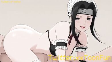 Haku Coffee Maid Blowjob Handjob Destroyed Choking Gushing for Her Lord Hentai Animation Exclusive HD Uncensored Rough