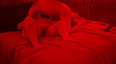 Mrs. Sinful Covered In Cum After Husband Fingers Pussy In Lingerie