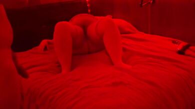 Mrs. Sinful Covered In Cum After Husband Fingers Pussy In Lingerie