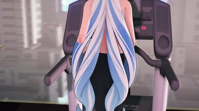 Furina Genshin Impact Training Destroyed Gushing Solo Female Masturbation