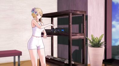 Lumine destroyed by solo female masturbation in cartoon exclusive HD