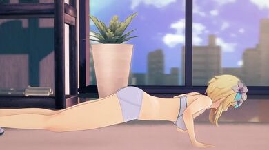 Lumine destroyed by solo female masturbation in cartoon exclusive HD