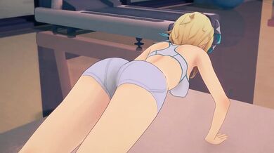 Lumine destroyed by solo female masturbation in cartoon exclusive HD