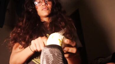 SFW ASMR Eating a Juicy Orange Direct to Your Ears HD Porn