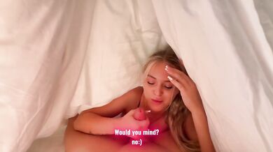 My Stepsister Woke Me With a Morning Blowjob Then We Had Hard Rough Sex