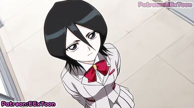 Bleach Hentai Kuchiki Ruki Destroyed By Big Tits Blow Job Cumshot