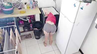 Boss Destroyed Brazilian Maid With Deepthroat Blowjob