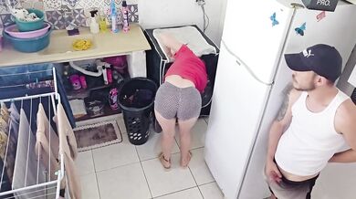 Boss Destroyed Brazilian Maid With Deepthroat Blowjob
