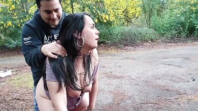 I Destroyed My Curvy Stepmom with Hardcore Rough Sex in Public Car and Woods