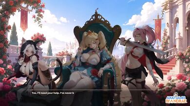 Uncensored Isekai Waifu Overlord Gameplay Part 5 Passionate Kiss H-Scene Destroyed Gushing