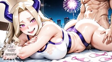 Curvy Anime Hotties Get Destroyed By BBC Double Creampie Cumshot Hentai JOI ASMR