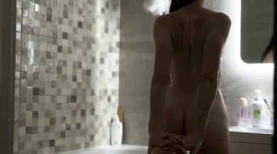 Shower Foam And Naked Girl Destroyed By Masturbation